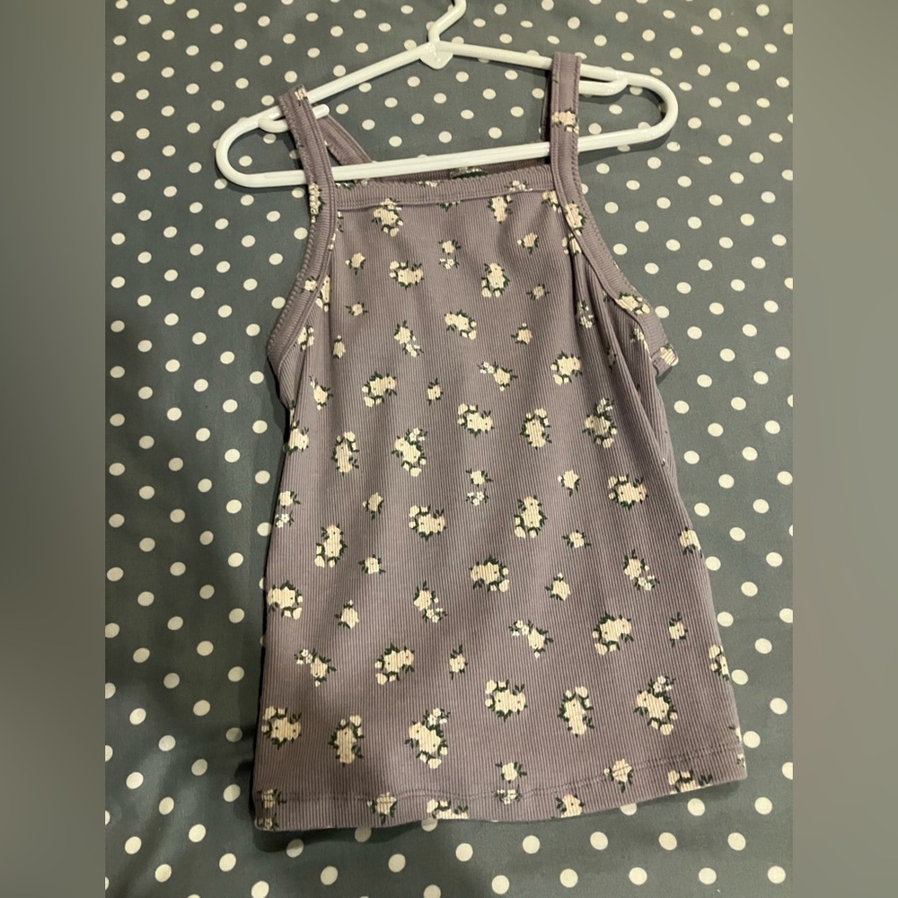 Floral tank top